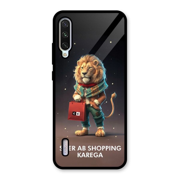 Shopping Sher Glass Back Case for Mi A3