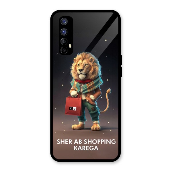 Shopping Sher Glass Back Case for Realme 7