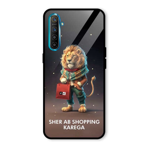 Shopping Sher Glass Back Case for Realme X2