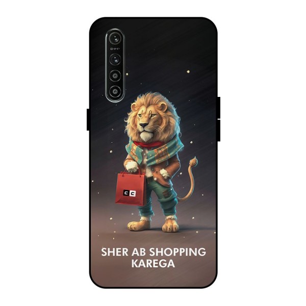 Shopping Sher Metal Back Case for Realme XT