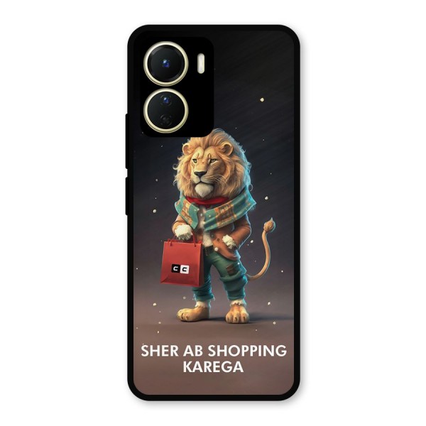 Shopping Sher Metal Back Case for Vivo Y56