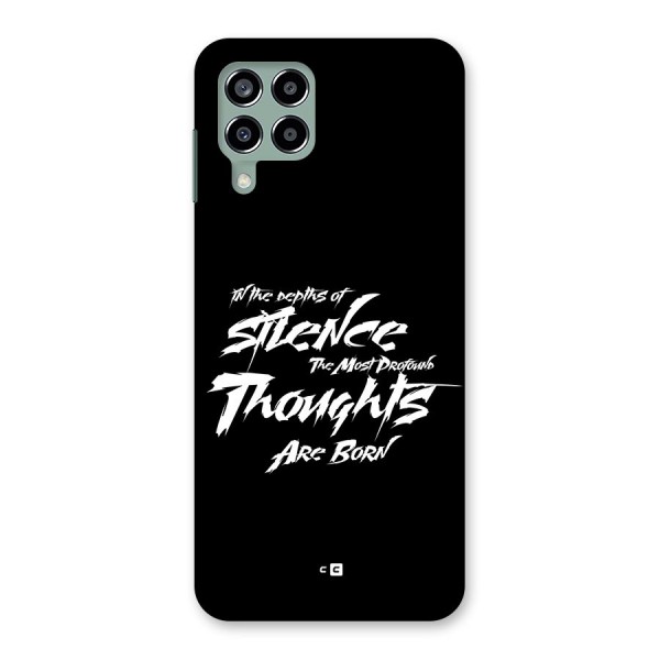 Silent Thoughts Back Case for Galaxy M33