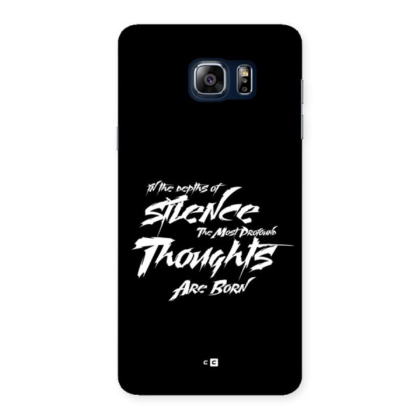 Silent Thoughts Back Case for Galaxy Note 5