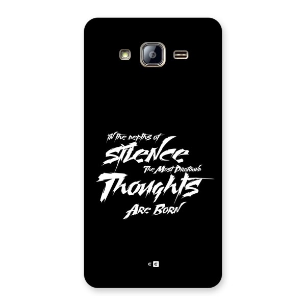 Silent Thoughts Back Case for Galaxy On5