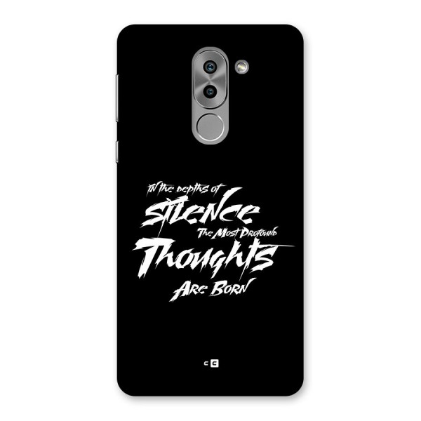 Silent Thoughts Back Case for Honor 6X