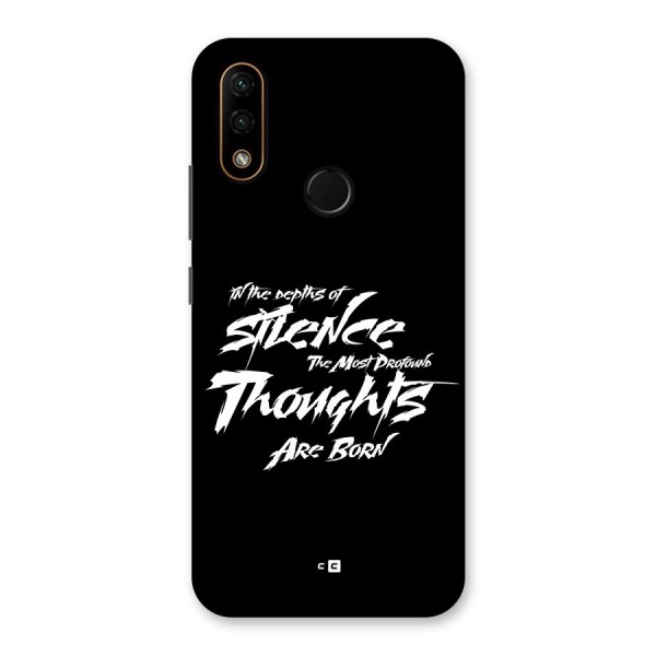 Silent Thoughts Back Case for Lenovo A6 Note