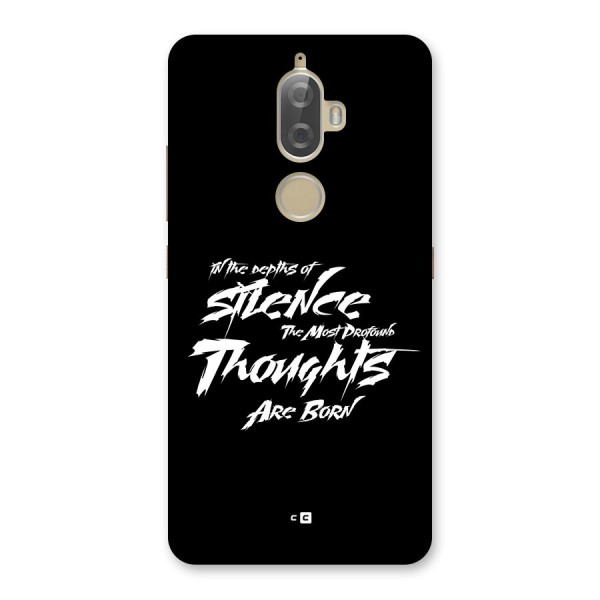 Silent Thoughts Back Case for Lenovo K8 Plus