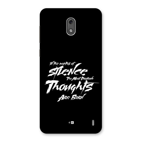 Silent Thoughts Back Case for Nokia 2