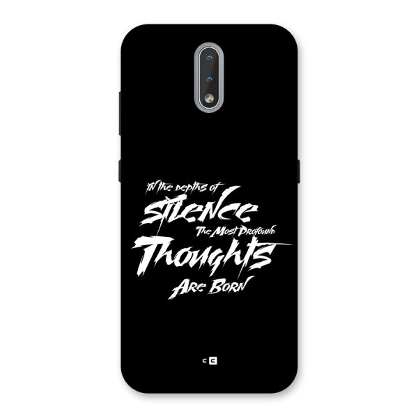 Silent Thoughts Back Case for Nokia 2.3