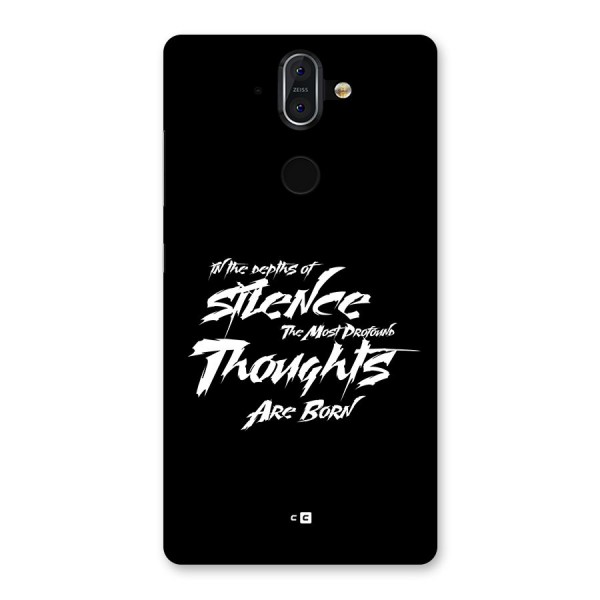 Silent Thoughts Back Case for Nokia 8 Sirocco