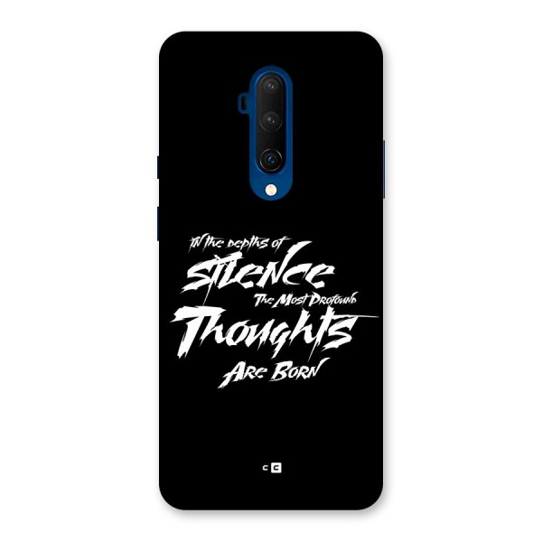 Silent Thoughts Back Case for OnePlus 7T Pro