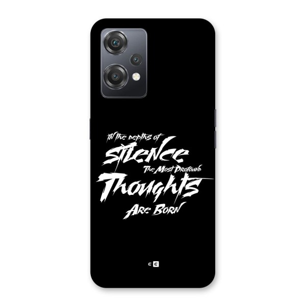 Silent Thoughts Back Case for OnePlus Nord CE 2 Lite 5G
