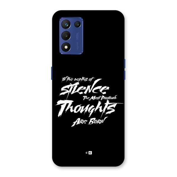 Silent Thoughts Back Case for Realme 9 5G Speed