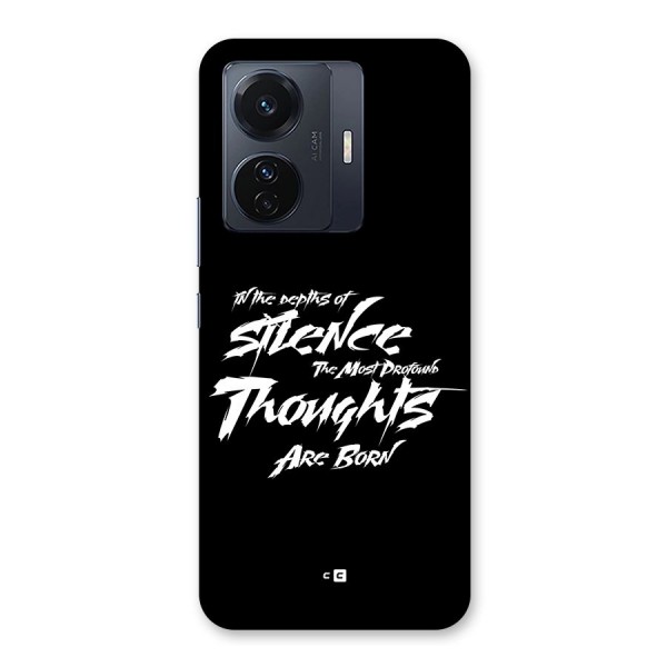 Silent Thoughts Back Case for Vivo iQOO Z6 Pro