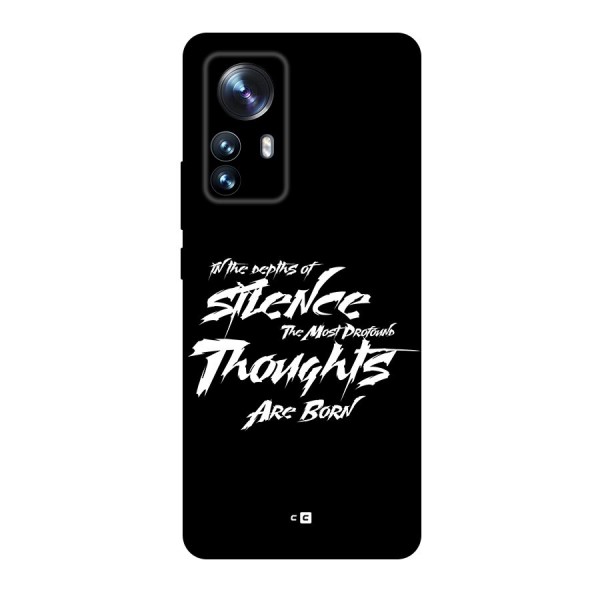 Silent Thoughts Back Case for Xiaomi 12 Pro