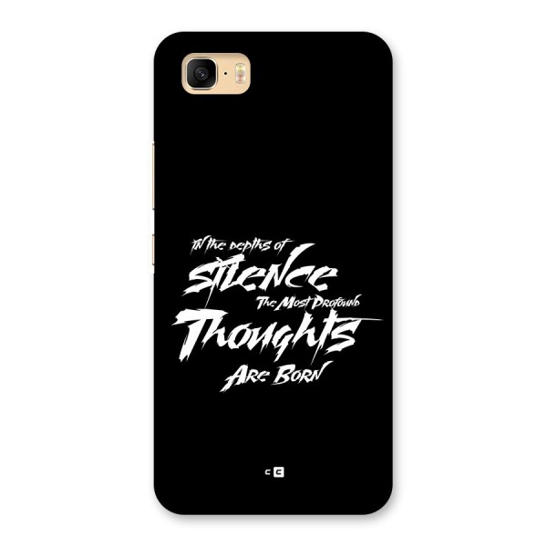 Silent Thoughts Back Case for Zenfone 3s Max