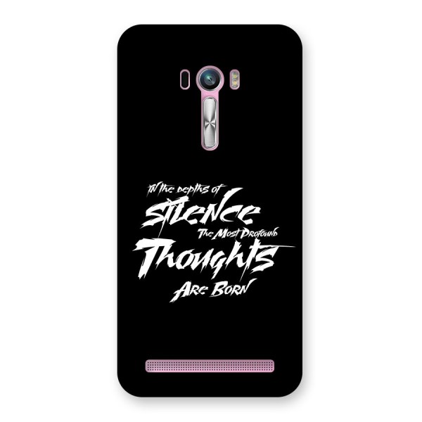 Silent Thoughts Back Case for Zenfone Selfie