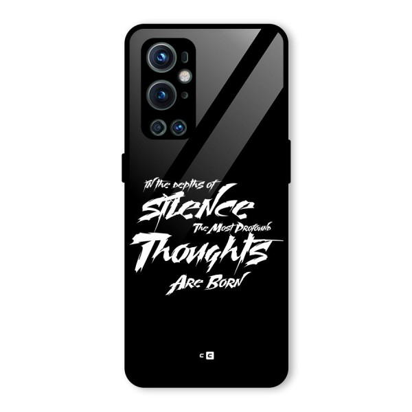 Silent Thoughts Glass Back Case for OnePlus 9 Pro