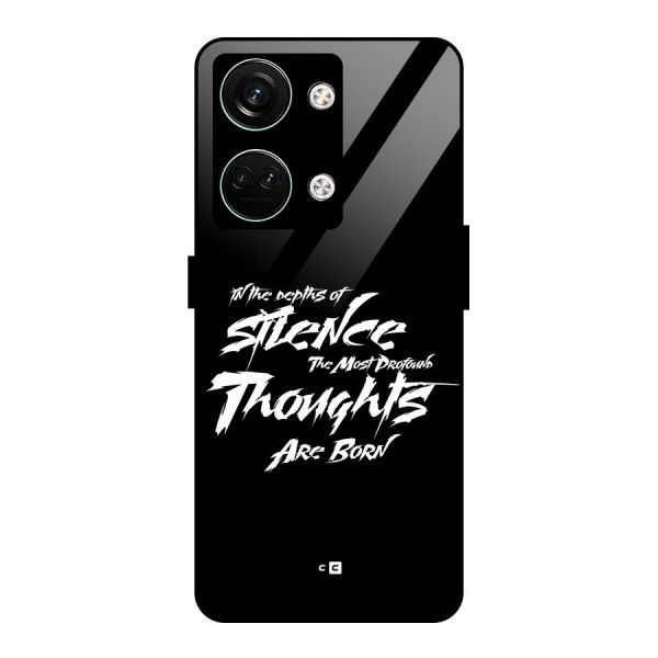 Silent Thoughts Glass Back Case for Oneplus Nord 3