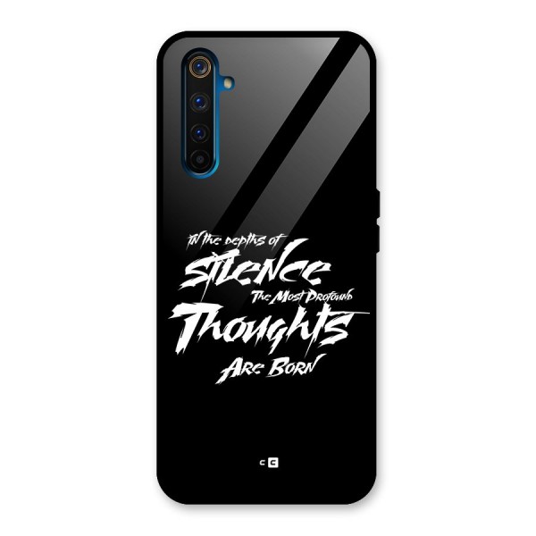 Silent Thoughts Glass Back Case for Realme 6 Pro