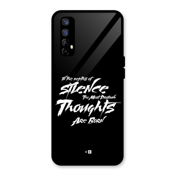 Silent Thoughts Glass Back Case for Realme 7