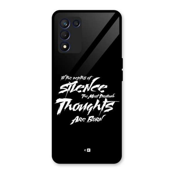 Silent Thoughts Glass Back Case for Realme 9 5G Speed