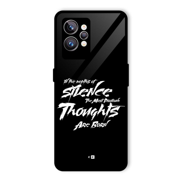 Silent Thoughts Glass Back Case for Realme GT2 Pro