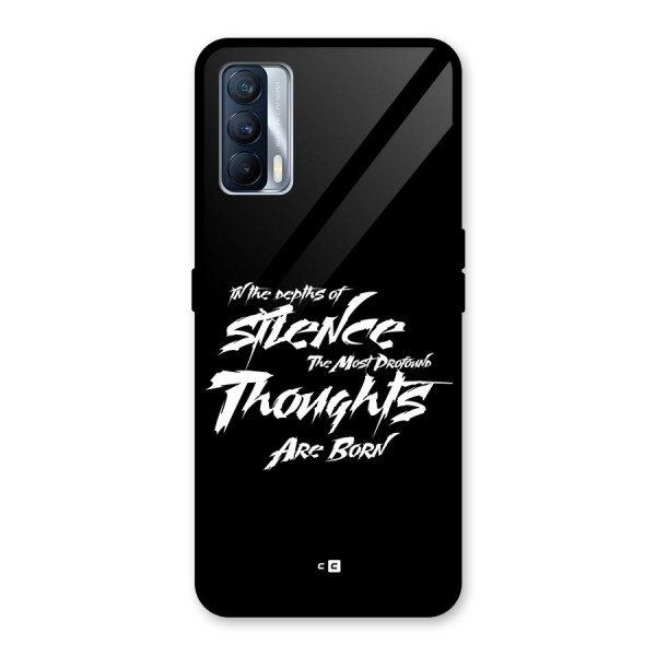 Silent Thoughts Glass Back Case for Realme X7