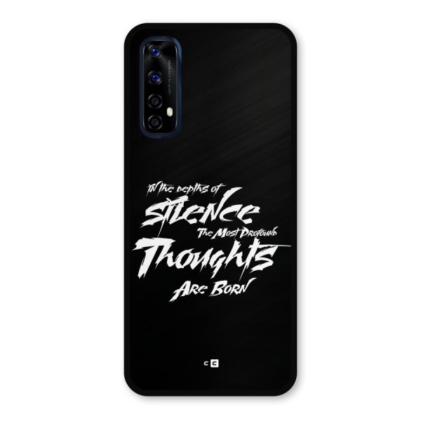 Silent Thoughts Metal Back Case for Realme 7