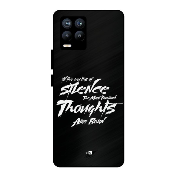 Silent Thoughts Metal Back Case for Realme 8