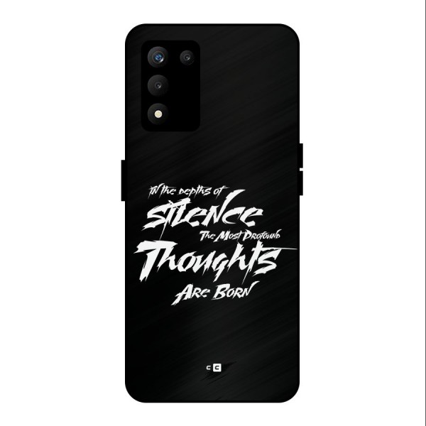 Silent Thoughts Metal Back Case for realme 9 5G SE