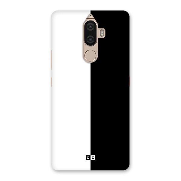 Simple Black White Back Case for Lenovo K8 Note