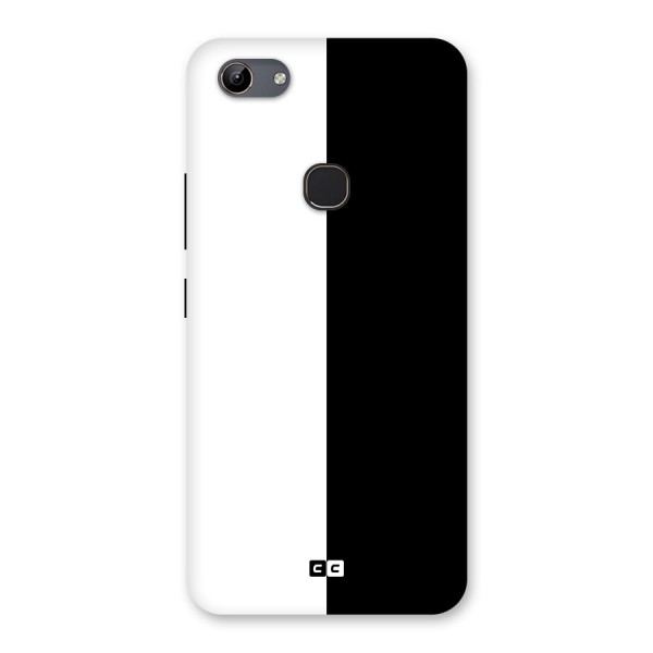 Simple Black White Back Case for Vivo Y81