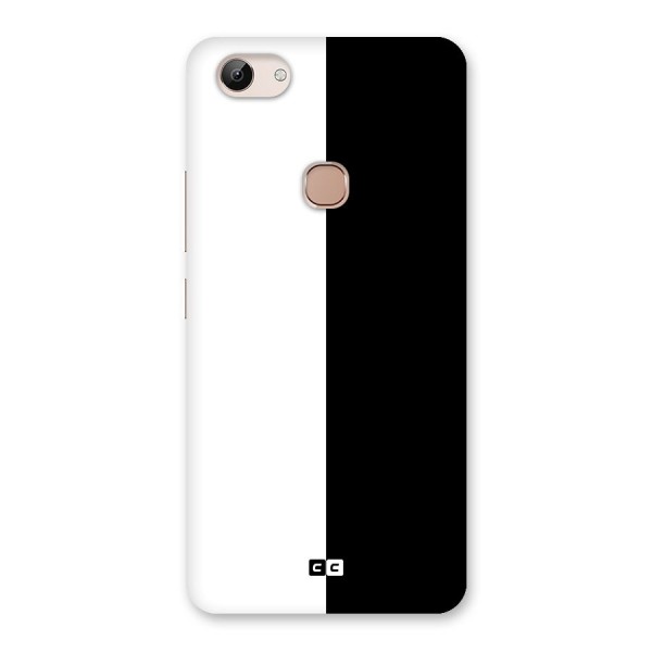 Simple Black White Back Case for Vivo Y83