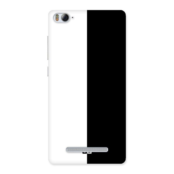 Simple Black White Back Case for Xiaomi Mi4i