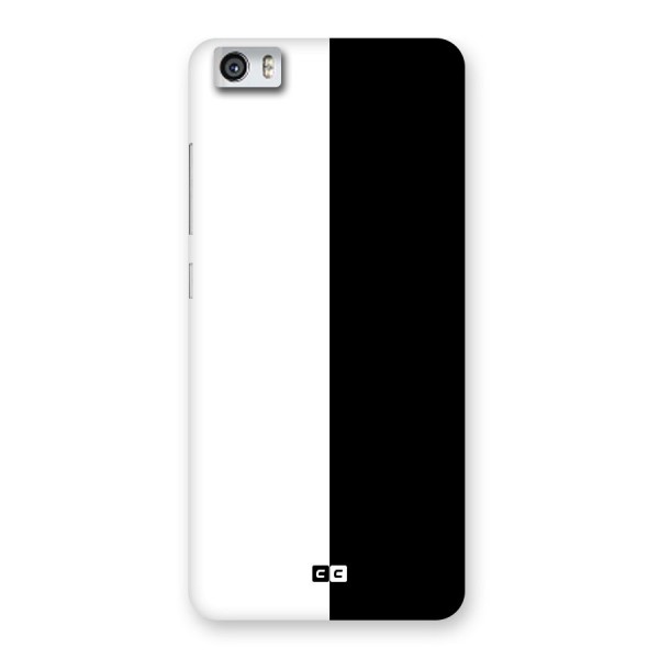 Simple Black White Back Case for Xiaomi Redmi Mi5