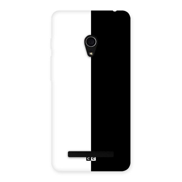 Simple Black White Back Case for Zenfone 5