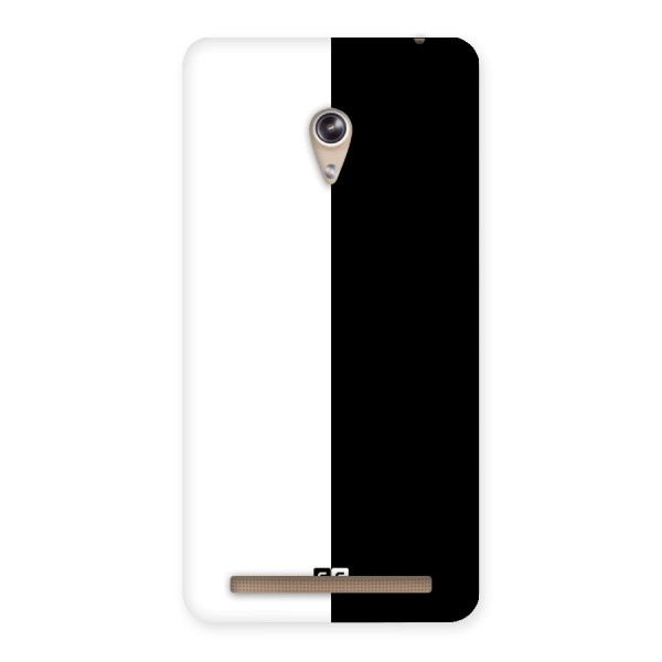 Simple Black White Back Case for Zenfone 6