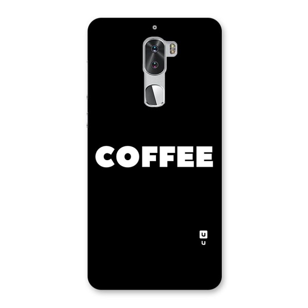 Simple Coffee Back Case for Coolpad Cool 1