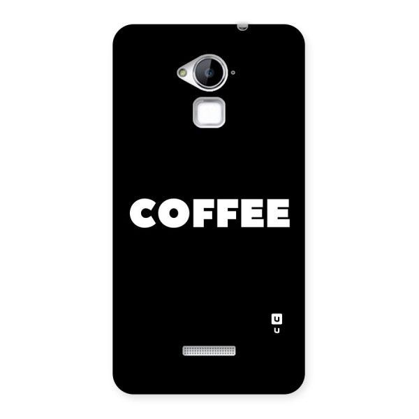 Simple Coffee Back Case for Coolpad Note 3