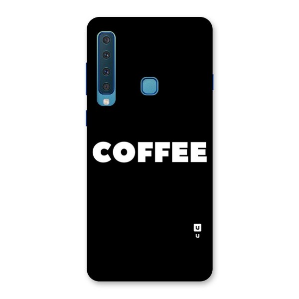 Simple Coffee Back Case for Galaxy A9 (2018)