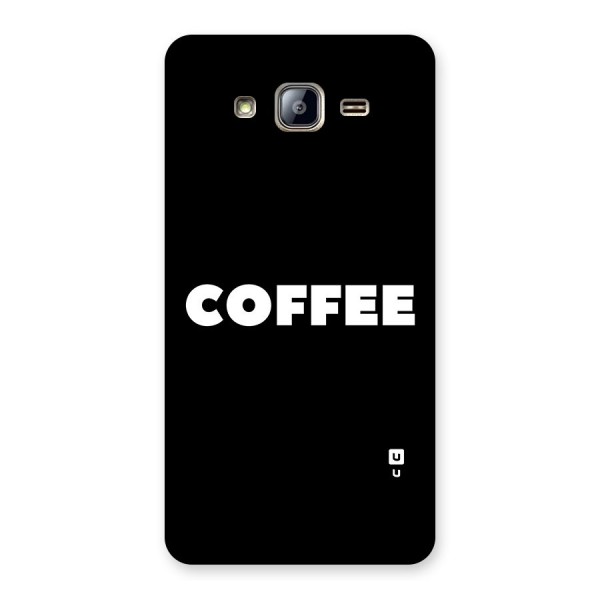 Simple Coffee Back Case for Galaxy On5