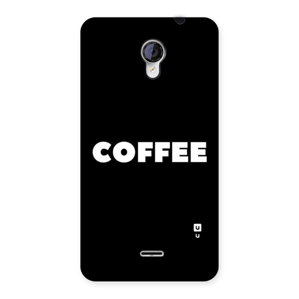 Simple Coffee Back Case for Micromax Unite 2 A106