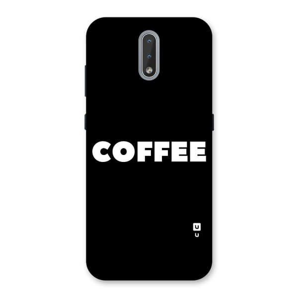 Simple Coffee Back Case for Nokia 2.3