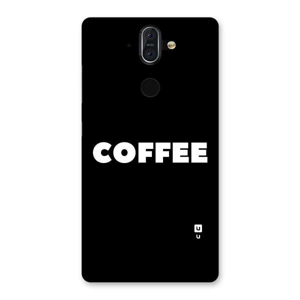 Simple Coffee Back Case for Nokia 8 Sirocco