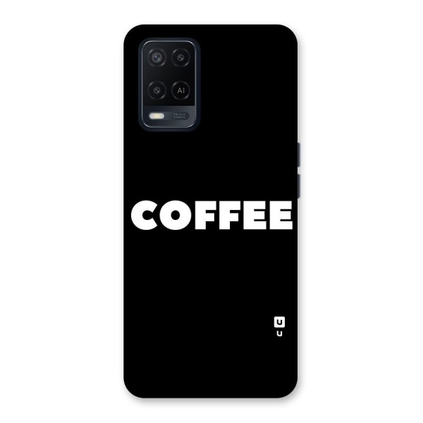 Simple Coffee Back Case for Oppo A54