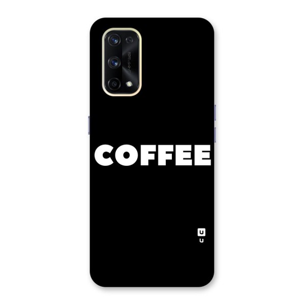 Simple Coffee Glass Back Case for Realme X7 Pro