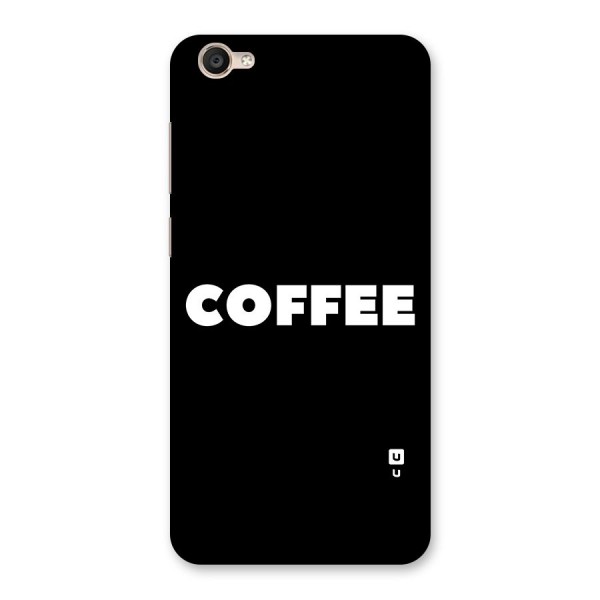 Simple Coffee Back Case for Vivo Y55s