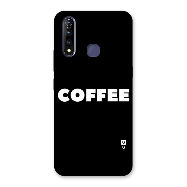 Simple Coffee Back Case for Vivo Z1 Pro