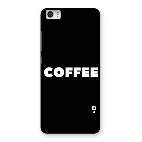 Simple Coffee Back Case for Xiaomi Redmi Mi5